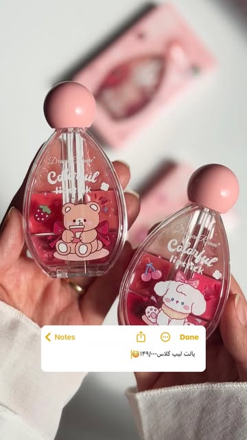 پالت لیپ گلاس شیش رنگ